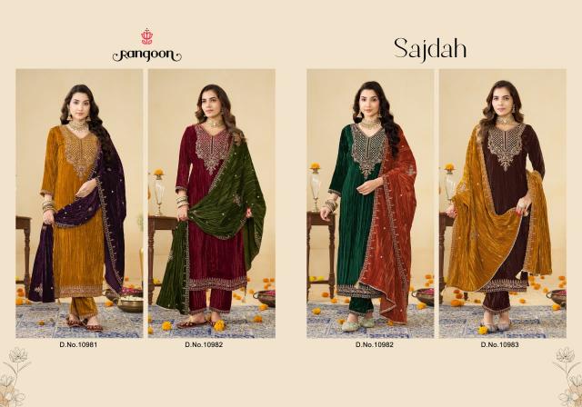Rangoon sajdah kurti with palazzo set wholesale